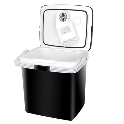 Newest Portable Iceless Thermoelectric Cooler Warmer Low Noise Car Electric Refrigerator Mini Fridge for Car Travel Trip Caming